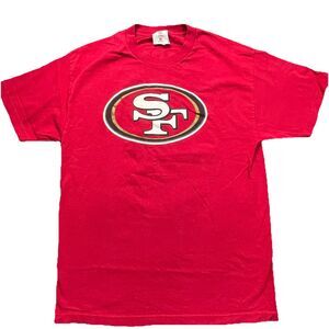 San Francisco 49ers Shirt Mens Large Red Frank Gore NFL Football Team Apparel Lg
